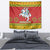 Lithuania Christmas Tapestry Coat Of Arms Linksmu Kaledu - Wonder Print Shop