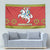 Lithuania Christmas Tapestry Coat Of Arms Linksmu Kaledu - Wonder Print Shop