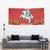 Lithuania Christmas Tapestry Coat Of Arms Linksmu Kaledu - Wonder Print Shop