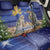 Lithuania Christmas Back Car Seat Cover Chistmas Begin With Christ - Wonder Print Shop