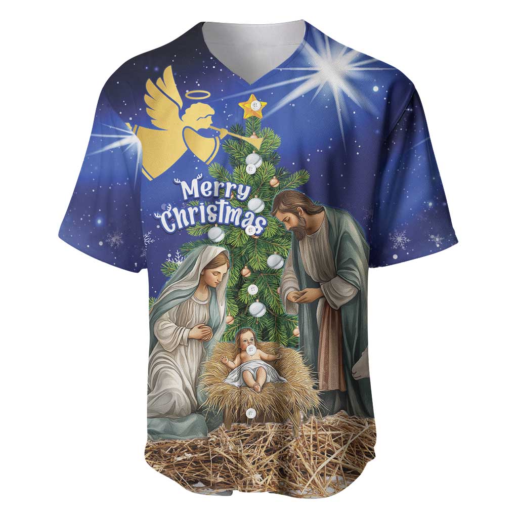 Lithuania Christmas Baseball Jersey Chistmas Begin With Christ - Wonder Print Shop