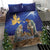 Lithuania Christmas Bedding Set Chistmas Begin With Christ - Wonder Print Shop