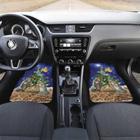 Lithuania Christmas Car Mats Chistmas Begin With Christ - Wonder Print Shop