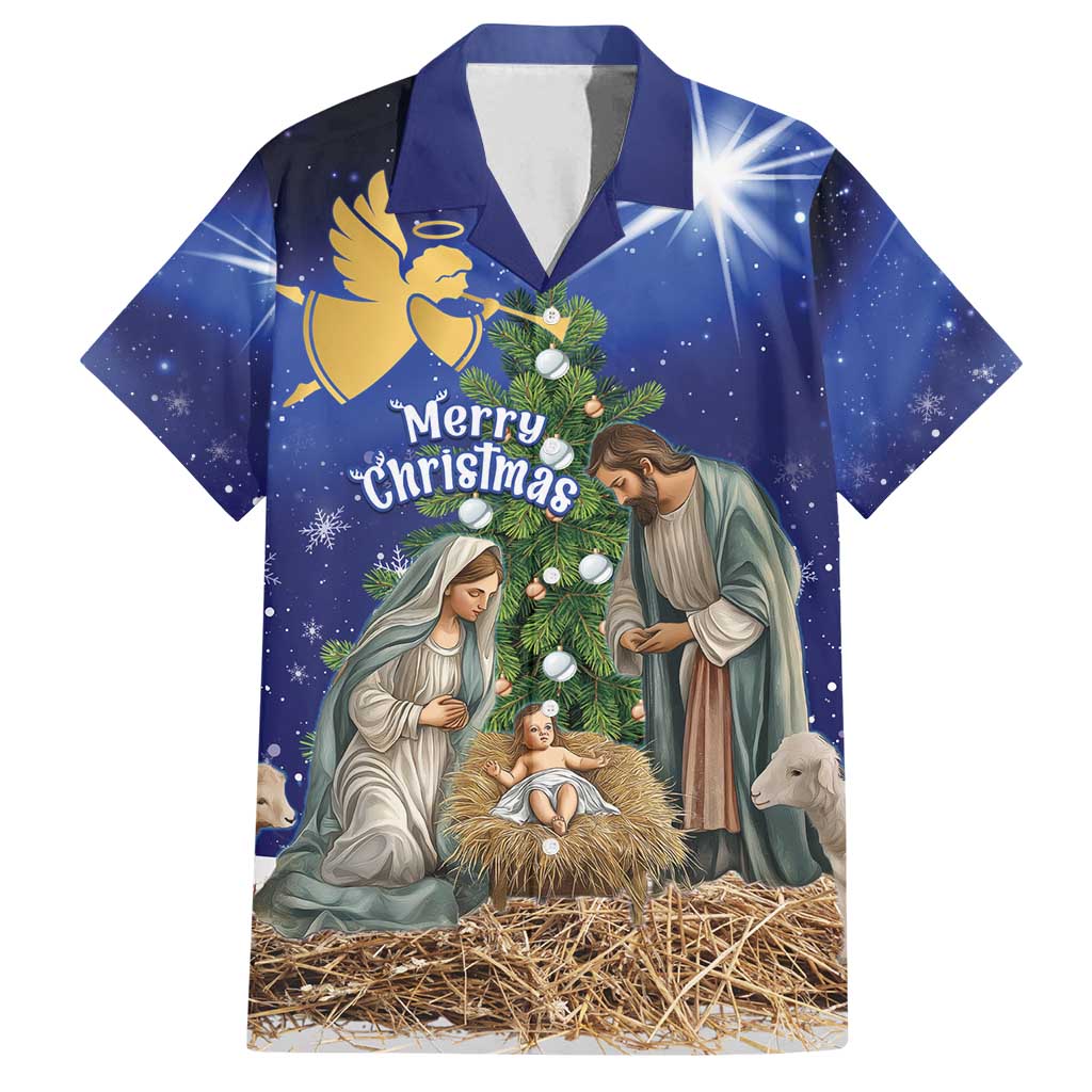Lithuania Christmas Family Matching Off Shoulder Maxi Dress and Hawaiian Shirt Chistmas Begin With Christ - Wonder Print Shop