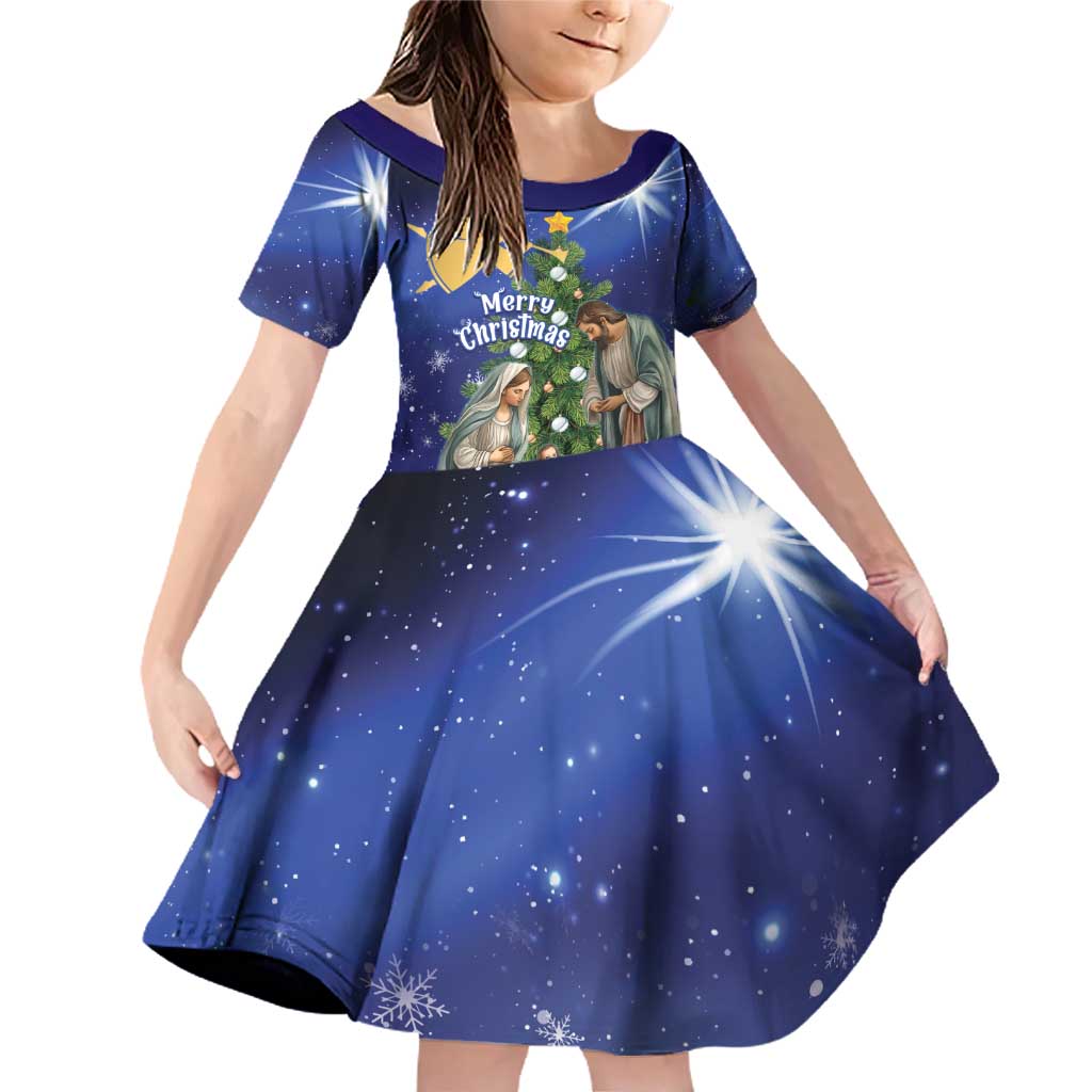 Lithuania Christmas Family Matching Off Shoulder Short Dress and Hawaiian Shirt Chistmas Begin With Christ - Wonder Print Shop