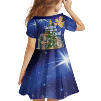 Lithuania Christmas Family Matching Summer Maxi Dress and Hawaiian Shirt Chistmas Begin With Christ - Wonder Print Shop