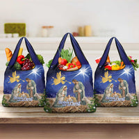 Lithuania Christmas Grocery Bag Chistmas Begin With Christ