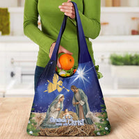 Lithuania Christmas Grocery Bag Chistmas Begin With Christ