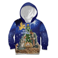 Lithuania Christmas Kid Hoodie Chistmas Begin With Christ - Wonder Print Shop
