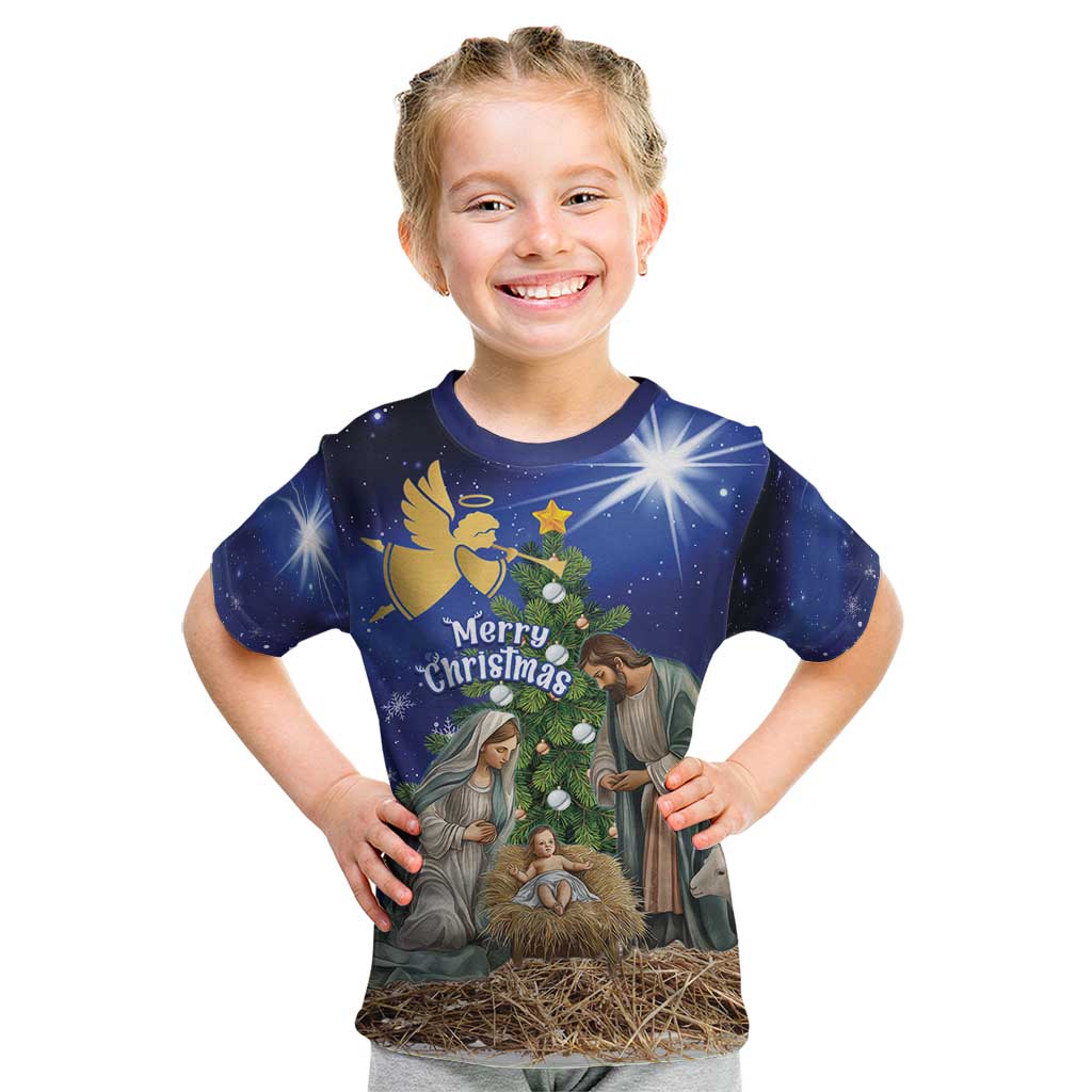 Lithuania Christmas Kid T Shirt Chistmas Begin With Christ - Wonder Print Shop