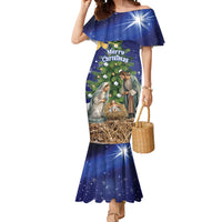 Lithuania Christmas Mermaid Dress Chistmas Begin With Christ - Wonder Print Shop