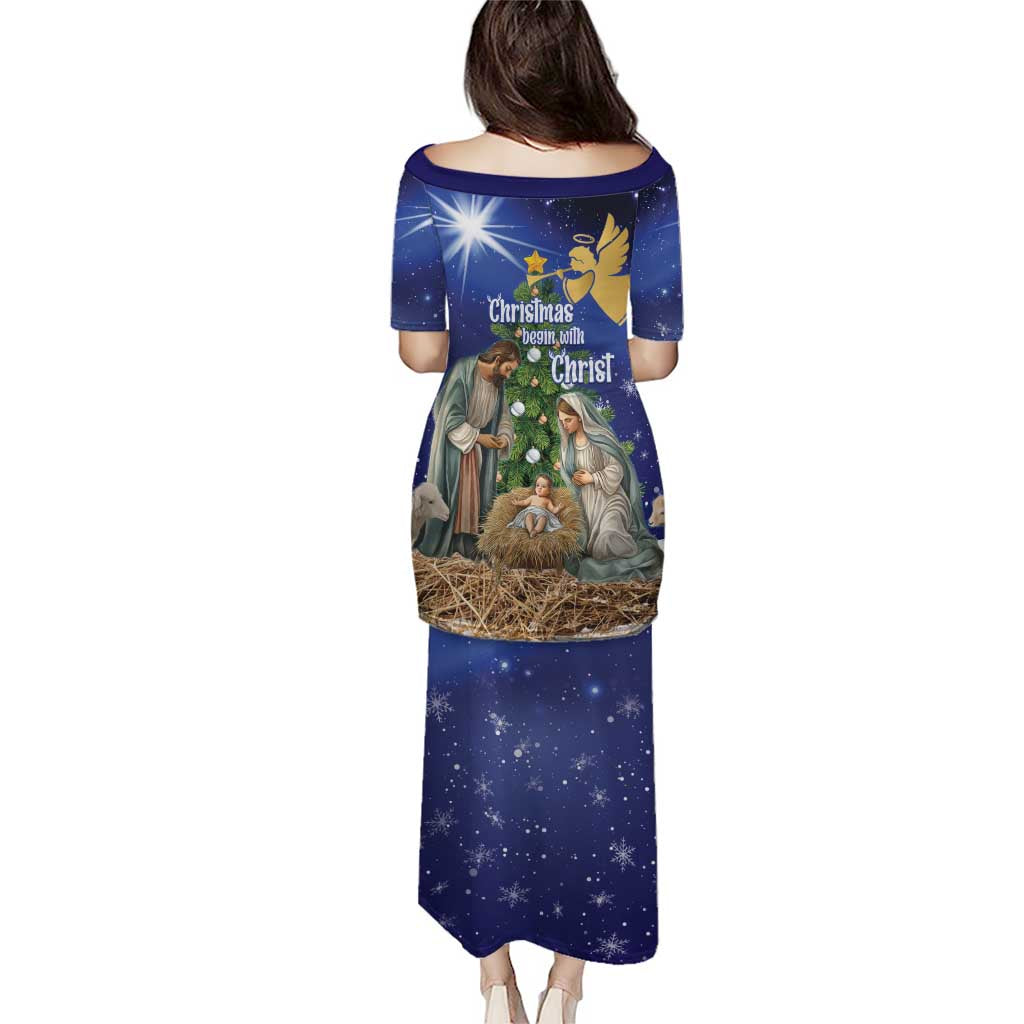 Lithuania Christmas Puletasi Chistmas Begin With Christ - Wonder Print Shop