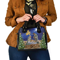 Lithuania Christmas Shoulder Handbag Chistmas Begin With Christ