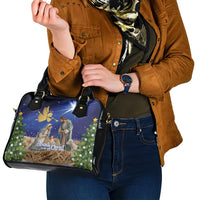 Lithuania Christmas Shoulder Handbag Chistmas Begin With Christ