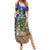 Lithuania Christmas Summer Maxi Dress Chistmas Begin With Christ - Wonder Print Shop