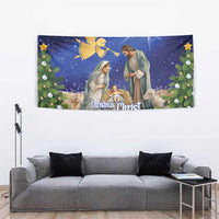 Lithuania Christmas Tapestry Chistmas Begin With Christ - Wonder Print Shop