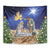 Lithuania Christmas Tapestry Chistmas Begin With Christ - Wonder Print Shop