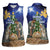 Lithuania Christmas Women Sleeveless Polo Shirt Chistmas Begin With Christ - Wonder Print Shop