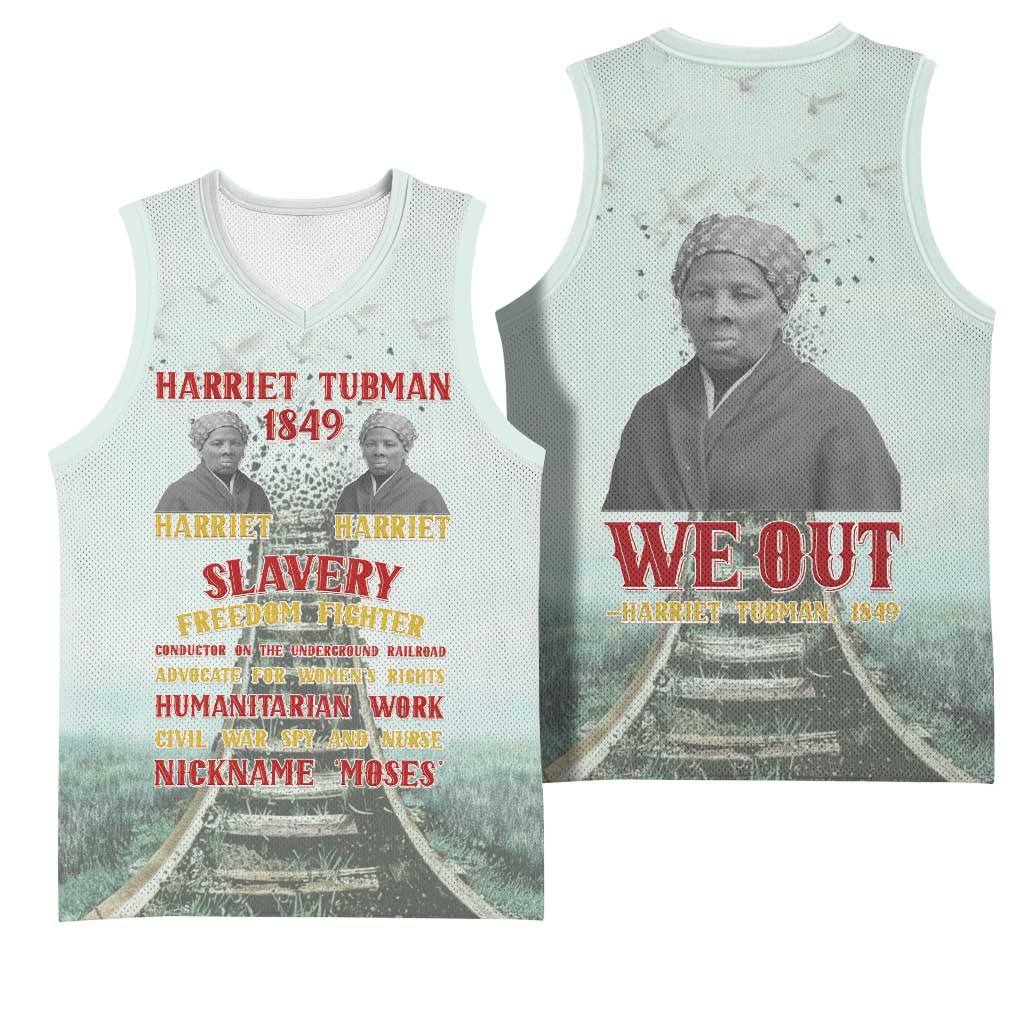 Harriet Tubman 1849 Basketball Jersey Freedom Fighter Legacy - Wonder Print Shop