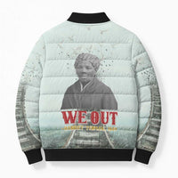 Harriet Tubman 1849 Bomber Puffer Jacket Freedom Fighter Legacy - Wonder Print Shop