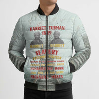 Harriet Tubman 1849 Bomber Puffer Jacket Freedom Fighter Legacy - Wonder Print Shop