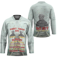 Harriet Tubman 1849 Hockey Jersey Freedom Fighter Legacy - Wonder Print Shop