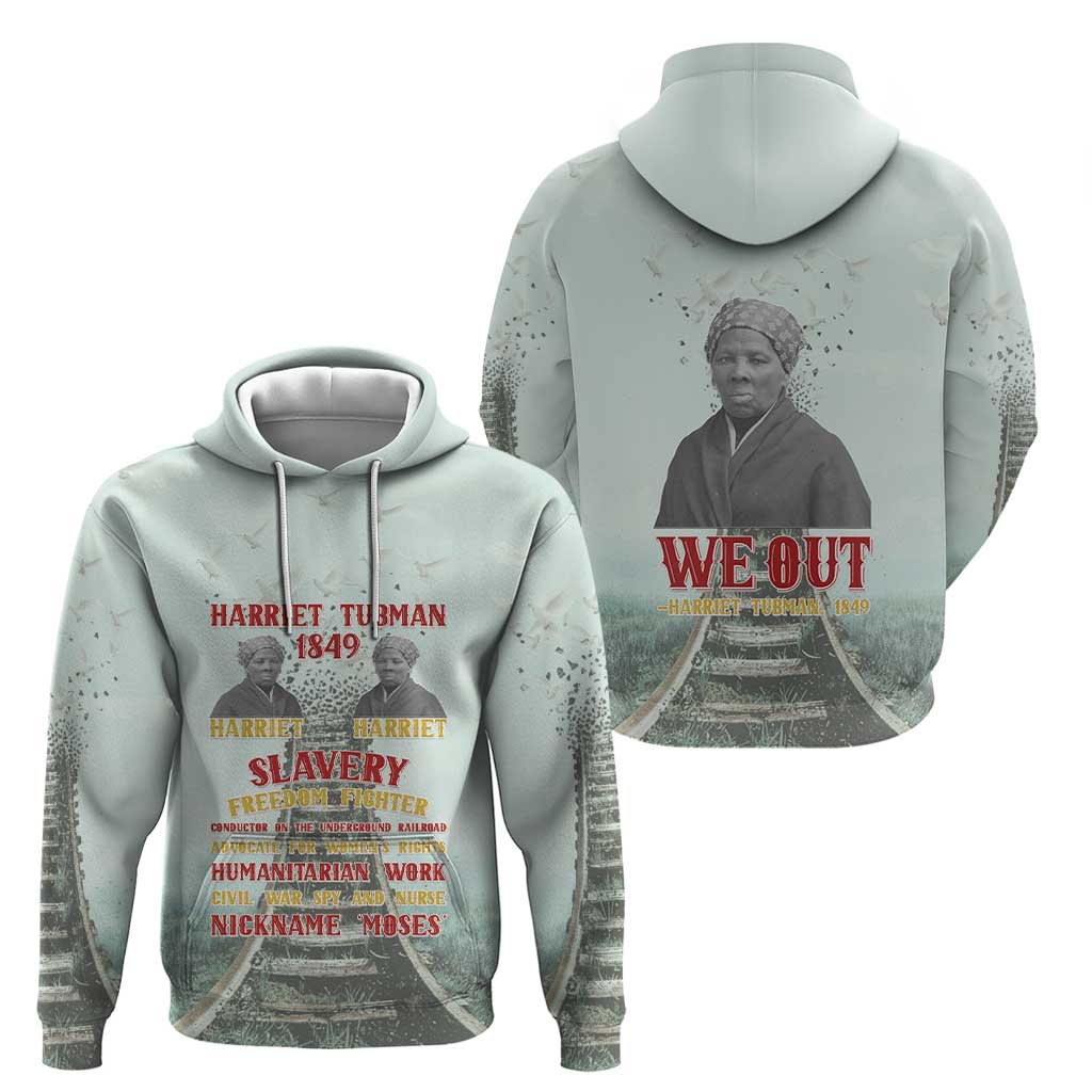 Harriet Tubman 1849 Hoodie Freedom Fighter Legacy - Wonder Print Shop