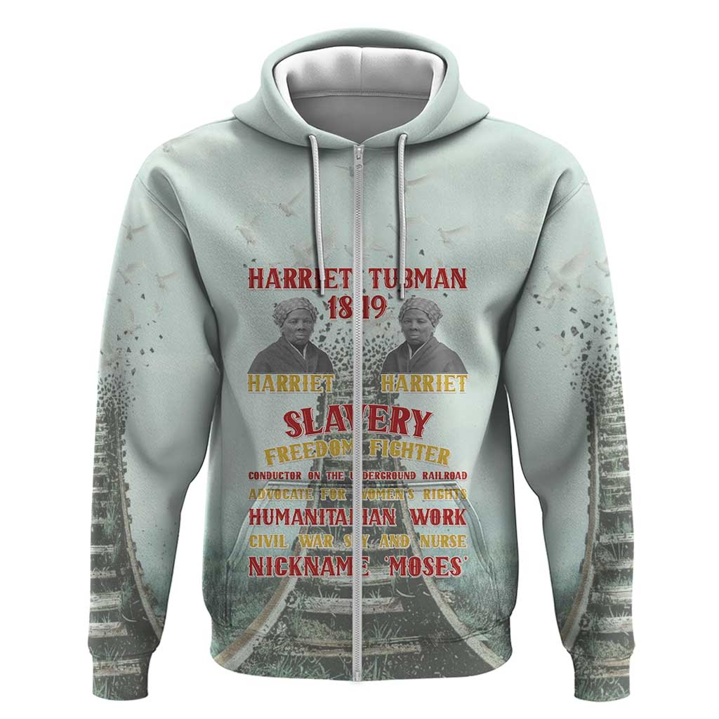 Harriet Tubman 1849 Hoodie Freedom Fighter Legacy - Wonder Print Shop