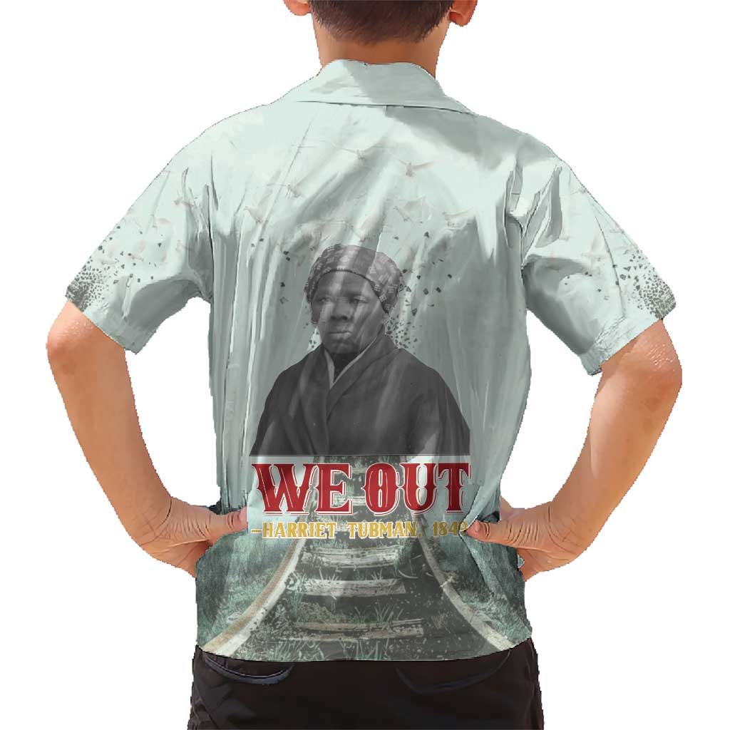 Harriet Tubman 1849 Kid Hawaiian Shirt Freedom Fighter Legacy - Wonder Print Shop