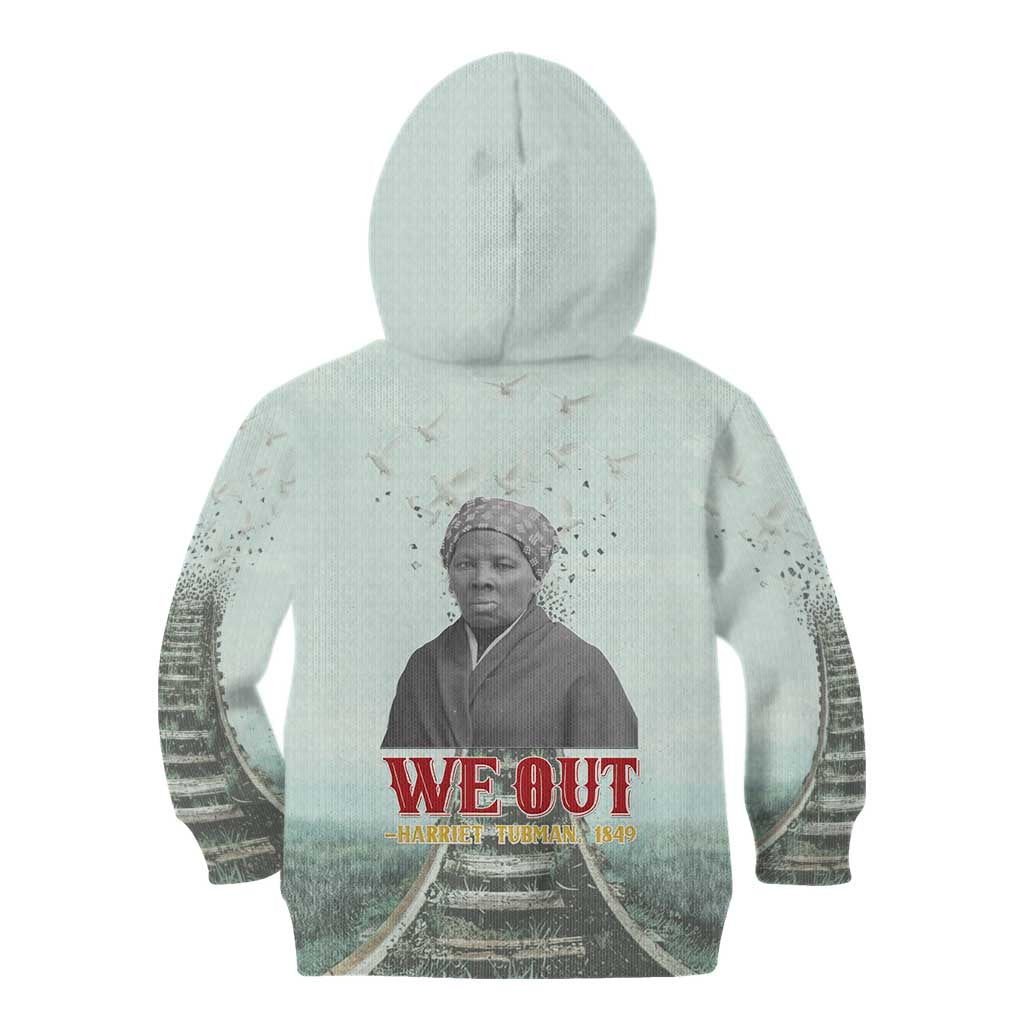 Harriet Tubman 1849 Kid Hoodie Freedom Fighter Legacy - Wonder Print Shop