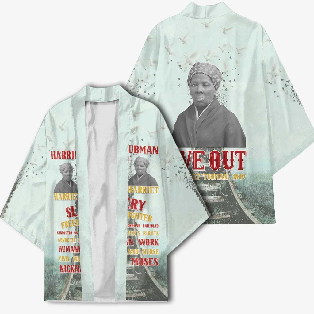 Harriet Tubman 1849 Kimono Freedom Fighter Legacy - Wonder Print Shop