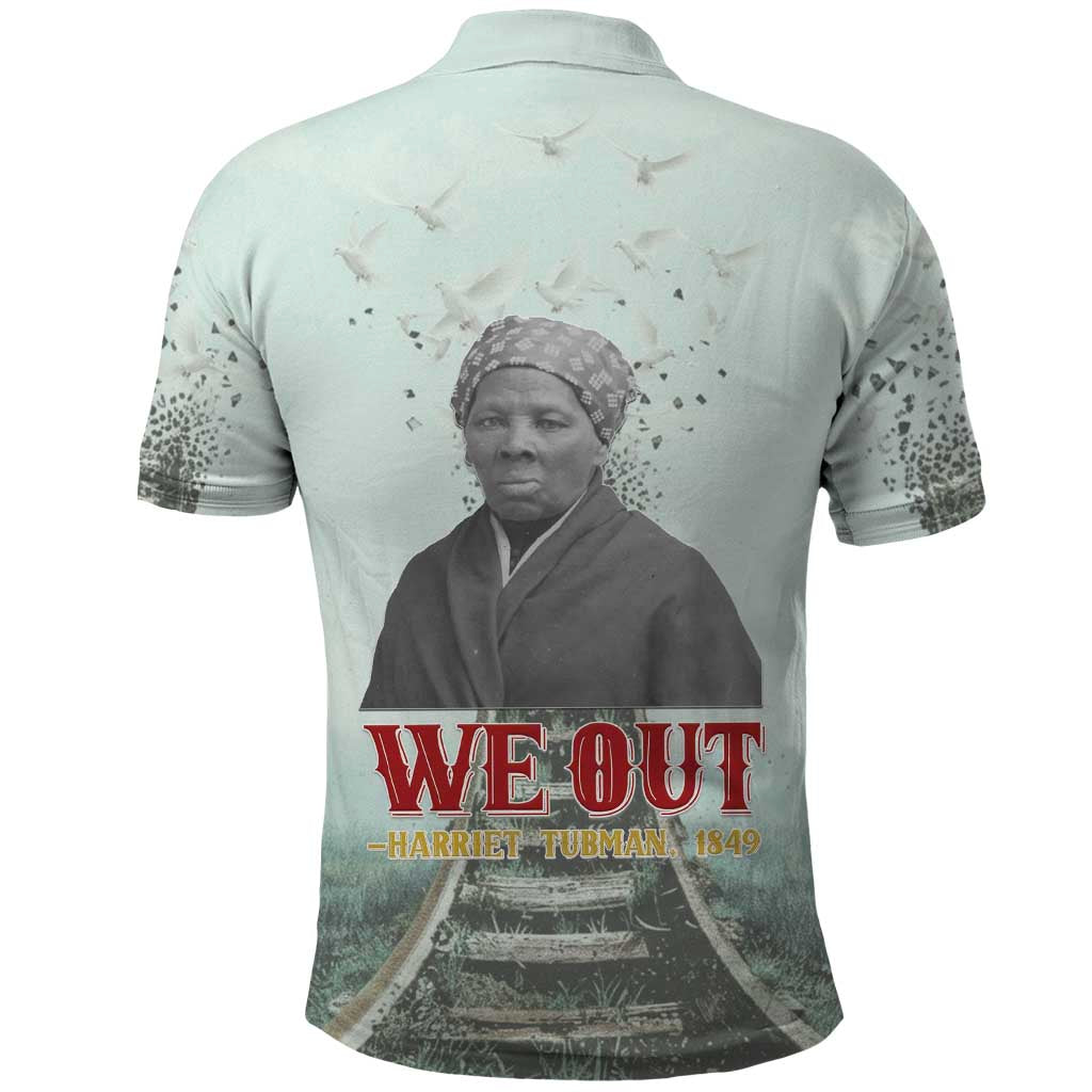 Harriet Tubman 1849 Polo Shirt Freedom Fighter Legacy - Wonder Print Shop