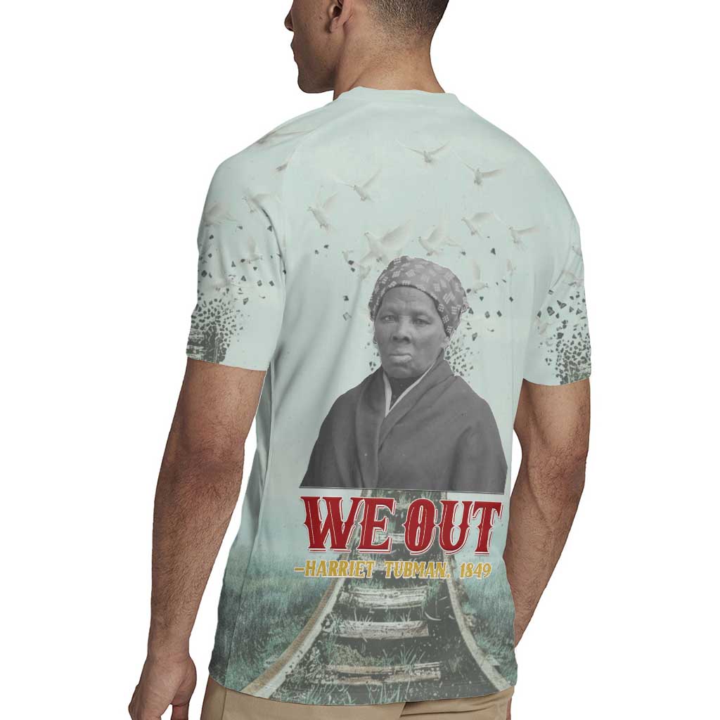 Harriet Tubman 1849 Rugby Jersey Freedom Fighter Legacy - Wonder Print Shop
