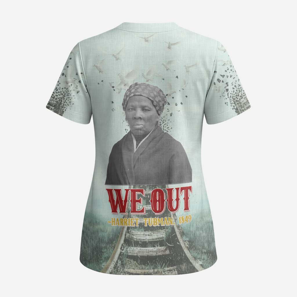 Harriet Tubman 1849 Scrub Top Freedom Fighter Legacy - Wonder Print Shop