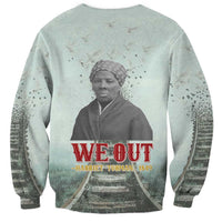 Harriet Tubman 1849 Sweatshirt Freedom Fighter Legacy - Wonder Print Shop