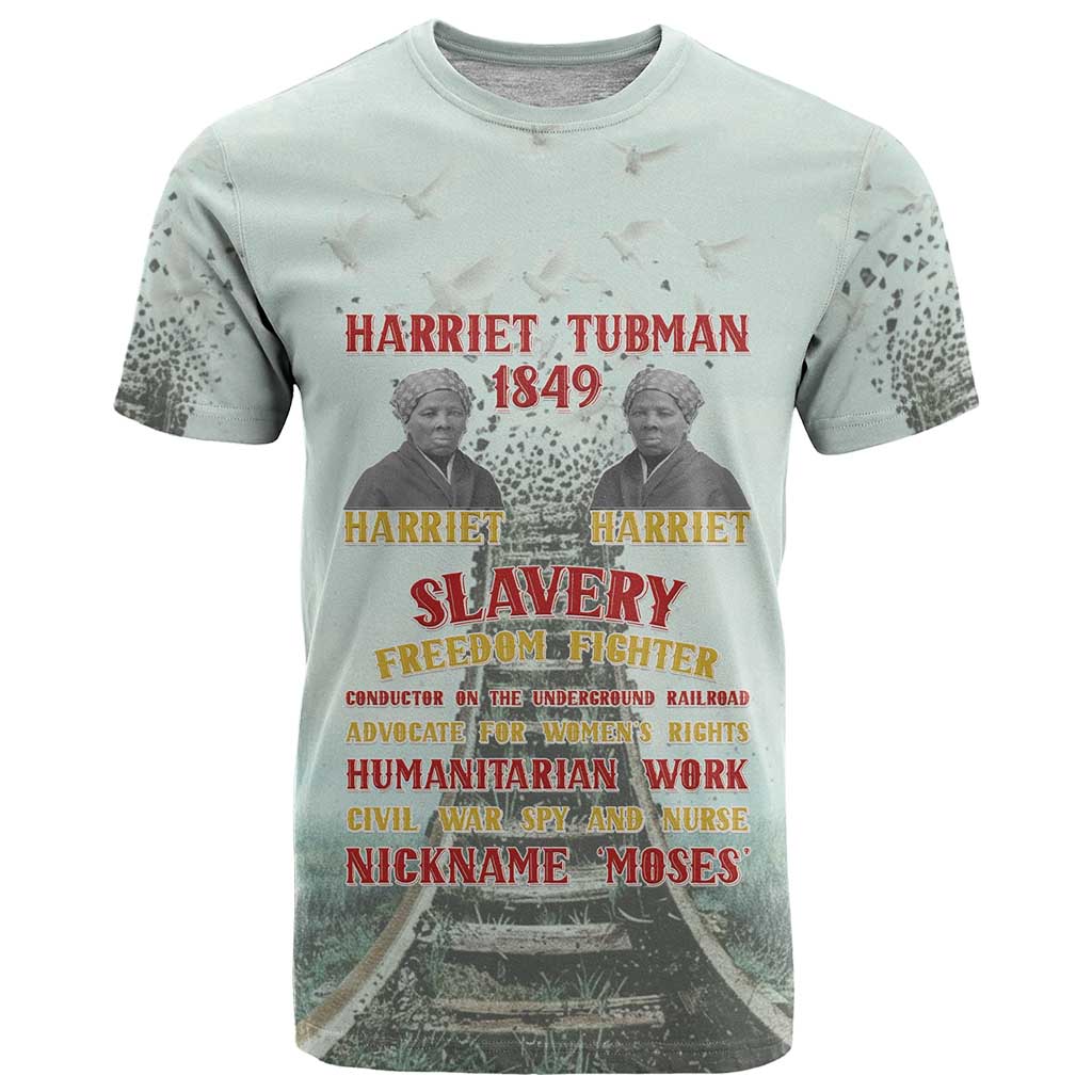 Harriet Tubman 1849 T Shirt Freedom Fighter Legacy - Wonder Print Shop