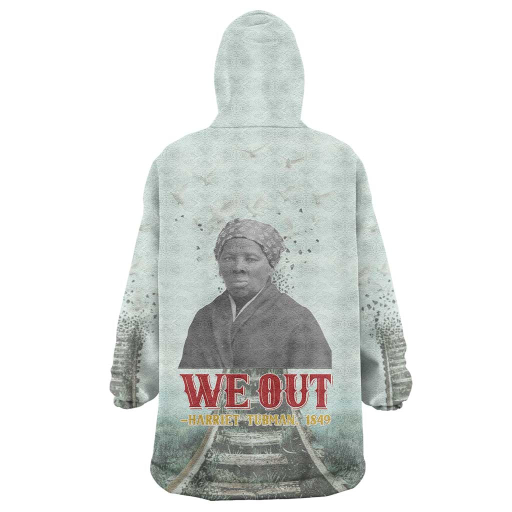 Harriet Tubman 1849 Wearable Blanket Hoodie Freedom Fighter Legacy - Wonder Print Shop