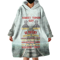 Harriet Tubman 1849 Wearable Blanket Hoodie Freedom Fighter Legacy - Wonder Print Shop