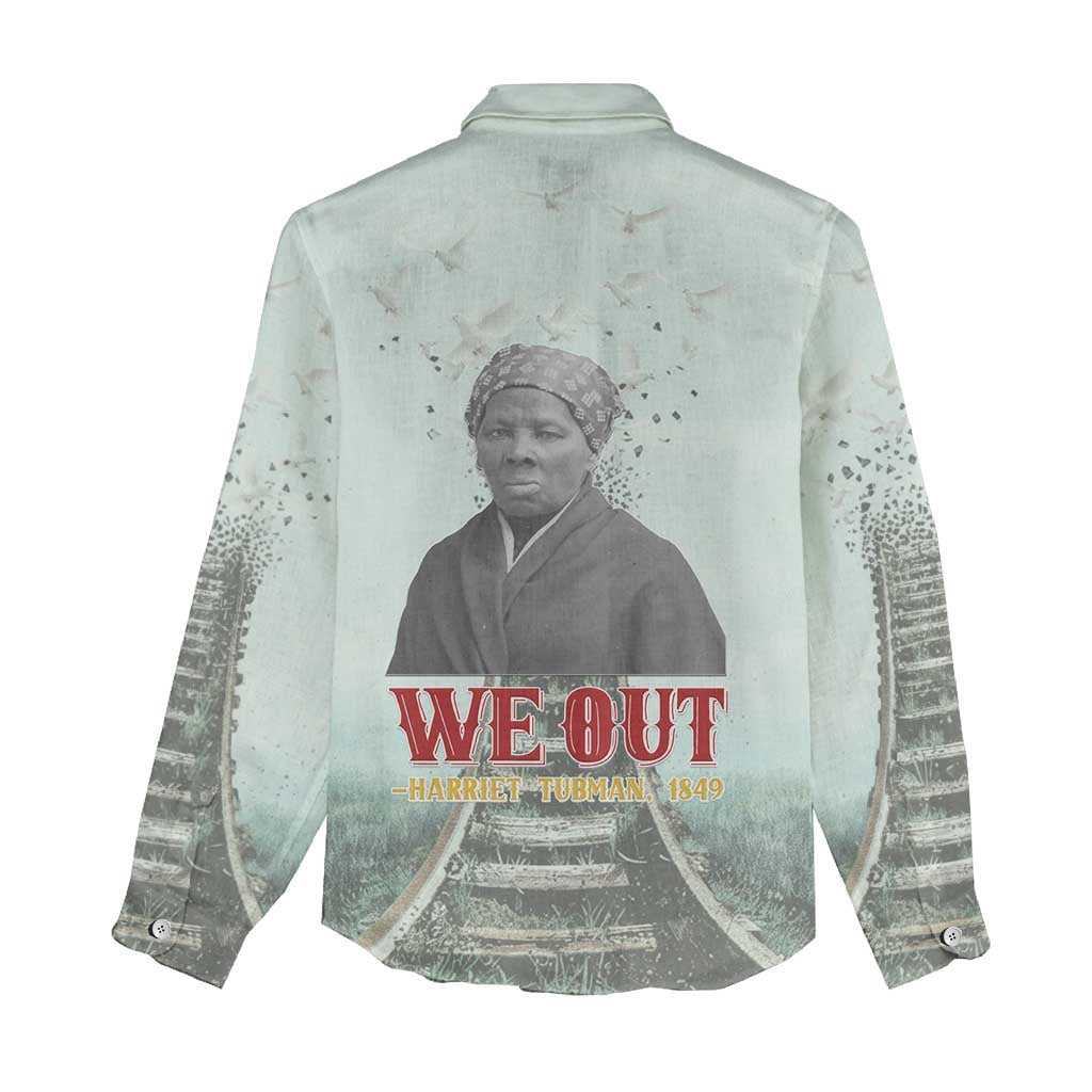 Harriet Tubman 1849 Women Casual Shirt Freedom Fighter Legacy - Wonder Print Shop