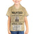 WANTED for Freedom Kid Hawaiian Shirt Harriet Moses Tubman - Wonder Print Shop