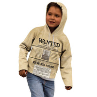 WANTED for Freedom Kid Hoodie Harriet Moses Tubman - Wonder Print Shop