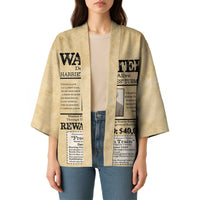 WANTED for Freedom Kimono Harriet Moses Tubman - Wonder Print Shop