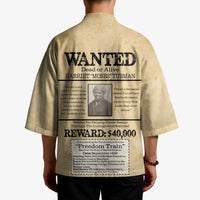 WANTED for Freedom Kimono Harriet Moses Tubman - Wonder Print Shop