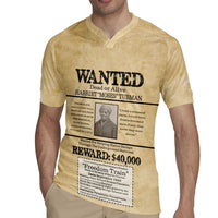 WANTED for Freedom Rugby Jersey Harriet Moses Tubman - Wonder Print Shop
