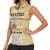 WANTED for Freedom Women Sleeveless Polo Shirt Harriet Moses Tubman - Wonder Print Shop