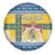 Sweden Christmas Spare Tire Cover Coat Of Arms - Scandinavian Pattern - Wonder Print Shop