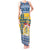 Sweden Christmas Tank Maxi Dress Coat Of Arms - Scandinavian Pattern - Wonder Print Shop