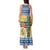 Sweden Christmas Tank Maxi Dress Coat Of Arms - Scandinavian Pattern - Wonder Print Shop