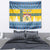 Sweden Christmas Tapestry Coat Of Arms - Scandinavian Pattern - Wonder Print Shop