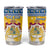 Sweden Christmas Tumbler Cup Coat Of Arms - Scandinavian Pattern - Wonder Print Shop